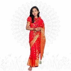 বেবি কাতান শাড়ি