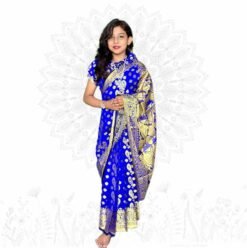 বেবি কাতান শাড়ি