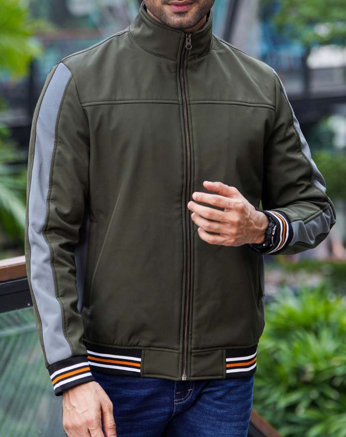 Premium Export China Soft Shell Bonded Jacket SC-102 - Image 3