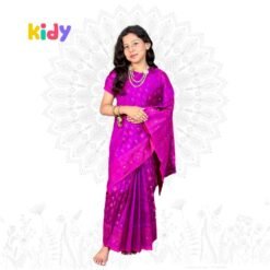 বেবি রেডি জামদানী শাড়ি ( code 27 )